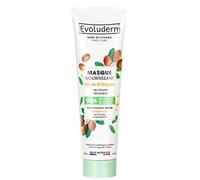 EVOLUDERM - Masque Nourrissant Huile D’Argan - 150 ml - 98% d’Origine Naturelle - Végan - Fabrication Française