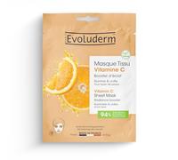Evoluderm Masque Tissu Vitamine C Booster D’Éclat 19ml
