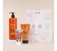 EVOLUDERM - Pochette Cadeau Argan Divin - 3 Produits Corps - Ingrédients d'Origine Naturelle