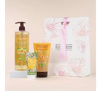 EVOLUDERM - Pochette Cadeau Monoï à la Folie - 3 Produits Corps - Ingrédients d'Origine Naturelle