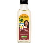 EVOLUDERM - Pur Monoï de Tahiti Huile Hydratante - 100ml - 99% d’Origine Naturelle - Végan - Fabrication Française
