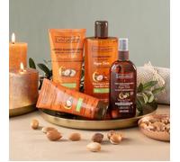 EVOLUDERM -Routine Cheveux Argan Divin - 4 Produits -Ingrédients d'Origine Naturelle - Végan - Idéal Cadeau