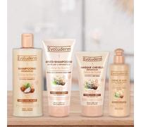 EVOLUDERM - Routine Cheveux Délice de Karité - 4 produits - Ingrédients d'Origine Naturelle - Végan