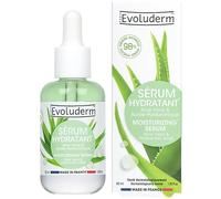 EVOLUDERM - Sérum Hydratant à l’Aloe Vera - 30 ml - 98% d’Origine Naturelle - Végan - Fabrication Française