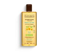 EVOLUDERM - Shampoing Hydratant Monoï à la Folie - 400 ml - 95% d'Origine Naturelle - Végan - Fabrication Française