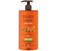 EVOLUDERM - Shampoing Nourrissant Argan Divin - 1000 ml - 96% d'Origine Naturelle - Végan - Fabrication Française
