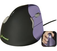 Evoluent Vertical Mouse 4 VM4S Souris ergonomique USB optique noir, lilas 6 Boutons 2800 dpi ergonomique