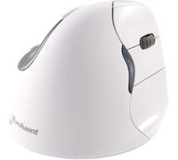 Evoluent VerticalMouse 4 Right Bluetooth Souris verticale sans fil pour Mac Blanc
