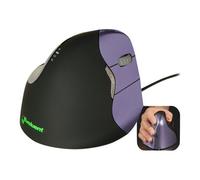 Evoluent VerticalMouse 4 Small - Souris verticale - ergonomique - pour droitiers - optique - 6 boutons - filaire - USB
