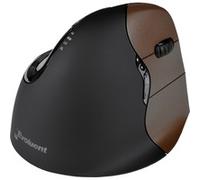 Souris ergonomique Evoluent VerticalMouse 4 droitier sans fil - Noir - 6 boutons - Résolution 800 à 2600 dpi