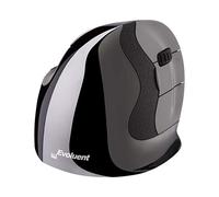 Evoluent VMDSW Souris Ergonomique Verticale Laser sans Fil RF - Droitier - Noir/Gris - Interface USB Type-A - 1x Pile AA - Compatible Windows/macOS