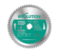 Evolution A185TCT-60MS TCT Aluminum Blade 185mm 60 Teeth Bore 25.4mm for Miter Saw