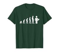 Evolution architecte Humour Architecture Homme T-Shirt, Homme, Vert Forêt, XXL