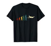 Evolution avion homme humour ulm idée cadeau pilote drôle T-Shirt