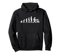 Evolution Bucheron Humour Foret Homme Sweat à Capuche