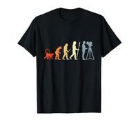 Evolution Caméraman Cinématographie Producteur vidéo T-Shirt Graphique avec Valeur