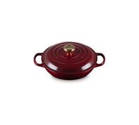 Evolution Casserole Basse Fonte 26 cm Grenat