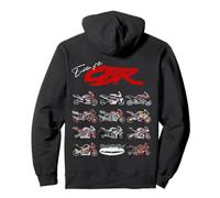 Evolution,CBR,Moto,Racing,Motocycle,Motorbike,Course de Rue Sweat à Capuche