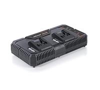 Evolution Chargeur multiple pour bloc batterie lithium ion Evolution Power Tools, Black/Orange
