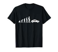 Evolution chauffeur de taxi homme humour idée cadeau drôle T-Shirt
