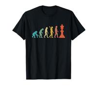 Évolution de l’Homme vers Le Roi Jeu Échec Humour Original T-Shirt
