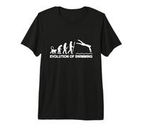 Évolution de la Natation pour Un Nageur Professionnel T-Shirt Haut de Gamme