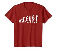 Évolution de l'acteur drôle théâtre Drame comédie scène Acteur T-Shirt, Enfant, Canneberge, 3 Ans