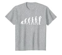 Évolution de l'acteur drôle théâtre Drame comédie scène Acteur T-Shirt, Enfant, Gris Chiné, 2 Ans