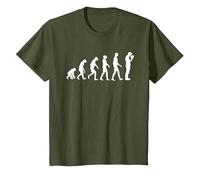 Évolution de l'acteur drôle théâtre Drame comédie scène Acteur T-Shirt, Enfant, Olive, 4 Ans