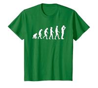 Évolution de l'acteur drôle théâtre Drame comédie scène Acteur T-Shirt, Enfant, Vert Kelly, 6 Ans