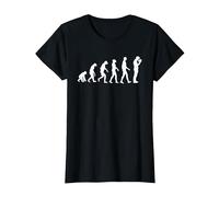 Évolution de l'acteur drôle théâtre Drame comédie scène Acteur T-Shirt, Femme, Noir, S