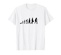 Evolution de l'escrimeur Instructeur d'escrime T-Shirt Graphique avec Valeur