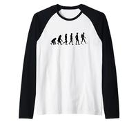 Évolution de l'être Humain en Plongeur Manche Raglan