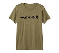 Évolution de Loup-Garou à Loup-Garou T-Shirt Haut de Gamme