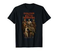 Évolution des Guerriers Histoire Militaire T-Shirt