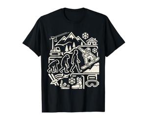 Évolution des Sports d'hiver pour instructeur de Snowboard T-Shirt