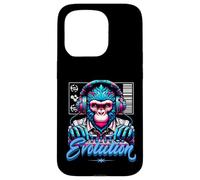 Evolution DJ Monkey Electronic Music Sound Engineer Coque pour iPhone 15 Pro