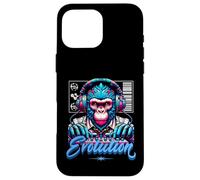 Evolution DJ Monkey Electronic Music Sound Engineer Coque pour iPhone 16 Pro Max