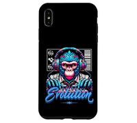 Evolution DJ Monkey Electronic Music Sound Engineer Coque pour iPhone XS Max