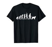 Évolution Drôle Chien de Terre-neuve T-Shirt