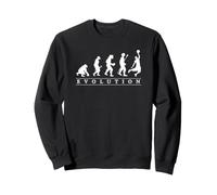 Évolution du Basket-Ball avec l'homme évolution Humaine drôle Sweatshirt