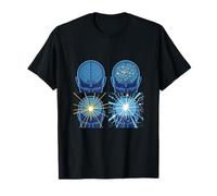 Évolution du Cerveau de la Galaxie en Expansion des illuminateurs cosmiques T-Shirt