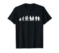 Évolution du Cycle de Vie Humain Grand-Parent T-Shirt
