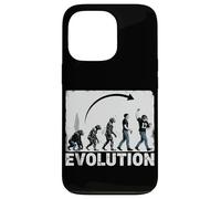 Evolution du Football américain Quaterback Humain Coque pour iPhone 13 Pro