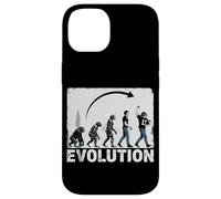Evolution du Football américain Quaterback Humain Coque pour iPhone 14