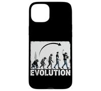 Evolution du Football américain Quaterback Humain Coque pour iPhone 15 Plus