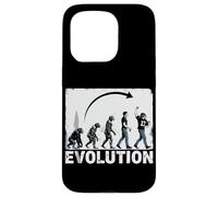 Evolution du Football américain Quaterback Humain Coque pour iPhone 15 Pro