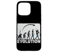 Evolution du Football américain Quaterback Humain Coque pour iPhone 15 Pro Max