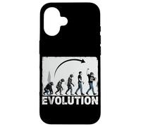 Evolution du Football américain Quaterback Humain Coque pour iPhone 16