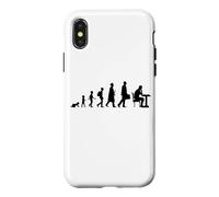 Evolution du Joueur d'échecs Fan d'échecs Jeux de Table Coque pour iPhone X/XS
